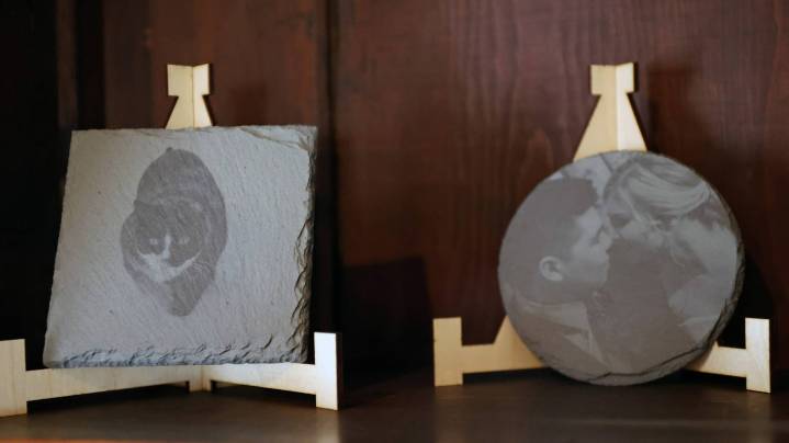 Laser engraver seeks to make his mark
