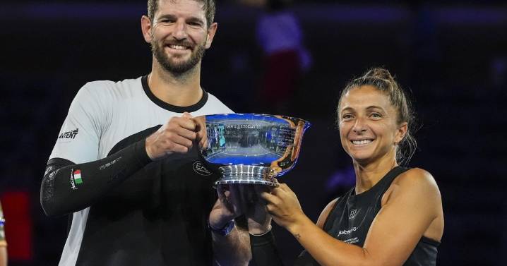 Errani and Vavassori win revamped US Open mixed doubles