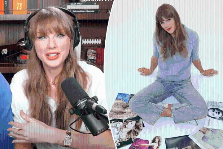 Travis Kelce comforts teary Taylor Swift as she reflects on reclaiming her masters during ‘New Heights’ podcast