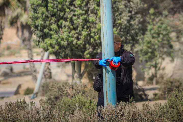 Encuentran restos humanos con mensaje en Natura