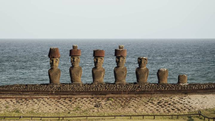 Rising seas could put Easter Island's moai at risk by 2080, study warns