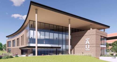 Construction underway for new Aurora University library/services building