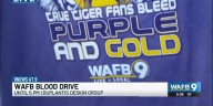 WAFB's week-long blood drive kicks off on Friday