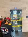 Desplome de elevador en Plaza Mitikah deja un saldo de dos heridos