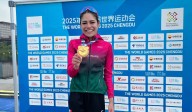 ¡Orgullo mexicano! Anahi Álvarez gana oro en duatlón para México en los World Games