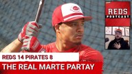REDS POSTCAST: Noelvi Marte Leads the Cincinnati Reds Offense as they SMASH Pirates Pitching 14