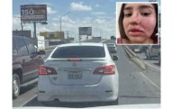 Porta placas vencidas de El Paso vehículo relacionado con αgrεs¡øη a paseña