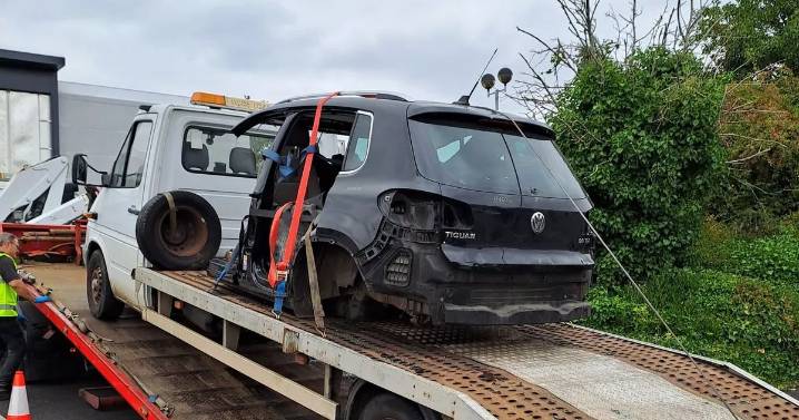 Drivers flouting road laws stopped at Gallagher Retail Park in Coventry