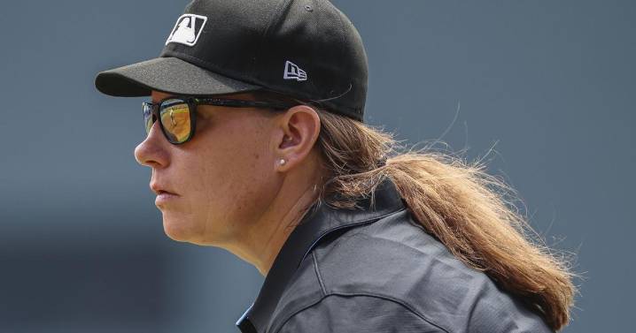 Jen Pawol breaks MLB's gender barrier as the first female umpire to work a regular