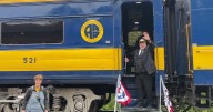 The Alaska Railroad dedicates coach to their longest serving Conductor