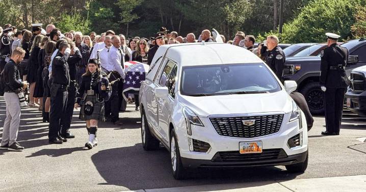 Funeral honors life of fallen Utah police sergeant Lee Sorensen as a ‘true hero’ and servant