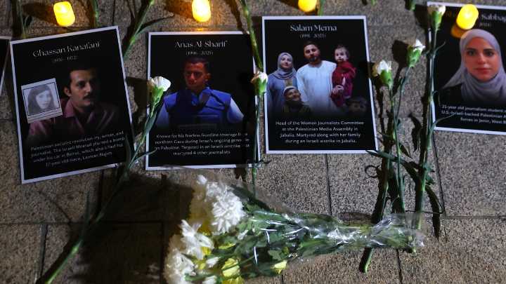 Un ataque israelí mata a cuatro periodistas de Reuters, AP, al Jazeera y la cadena estadounidense NBC