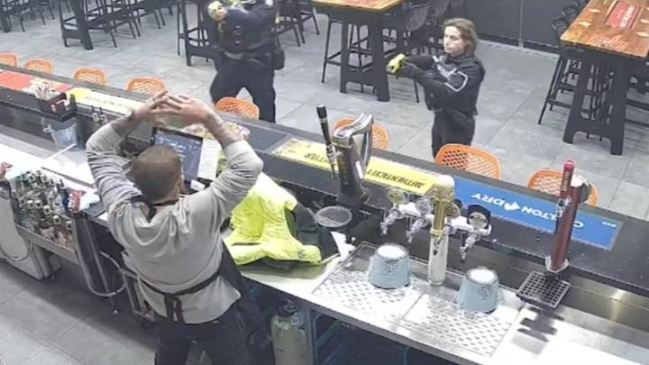 Perth man arrested at pub following car rampage in nearby shopping centre