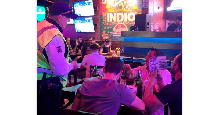 Policías viales van a antros para pedir a automovilistas que se limiten al “pistear”