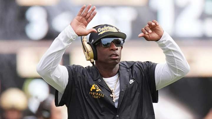 Deion Sanders given personal sideline toilet by Colorado after cancer battle as NFL icon provides health update