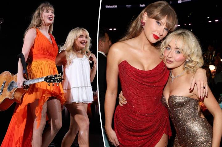 Taylor Swift unveils Sabrina Carpenter collab on new album 'Life of a Showgirl'