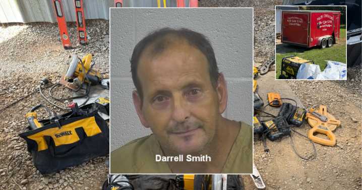 Man in London accused of stealing trailer, tools worth around $50,000