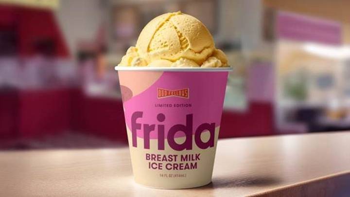 Frida debuts its breast milk ice cream