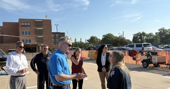 Sen. Roger Marshall visits Emporia to discuss issues related to air medical services