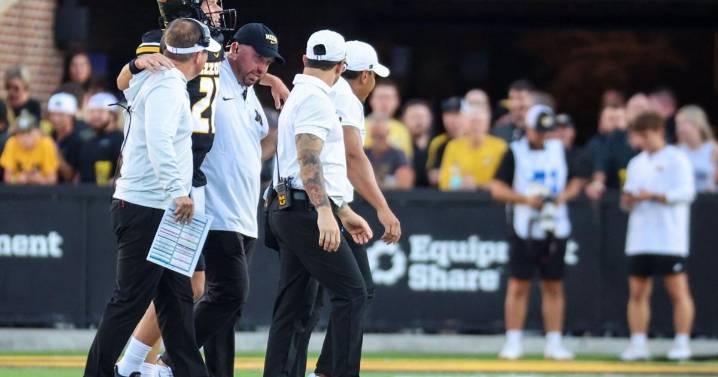 Drinkwitz: Mizzou QB Sam Horn to miss 'extended period of time' with leg injury