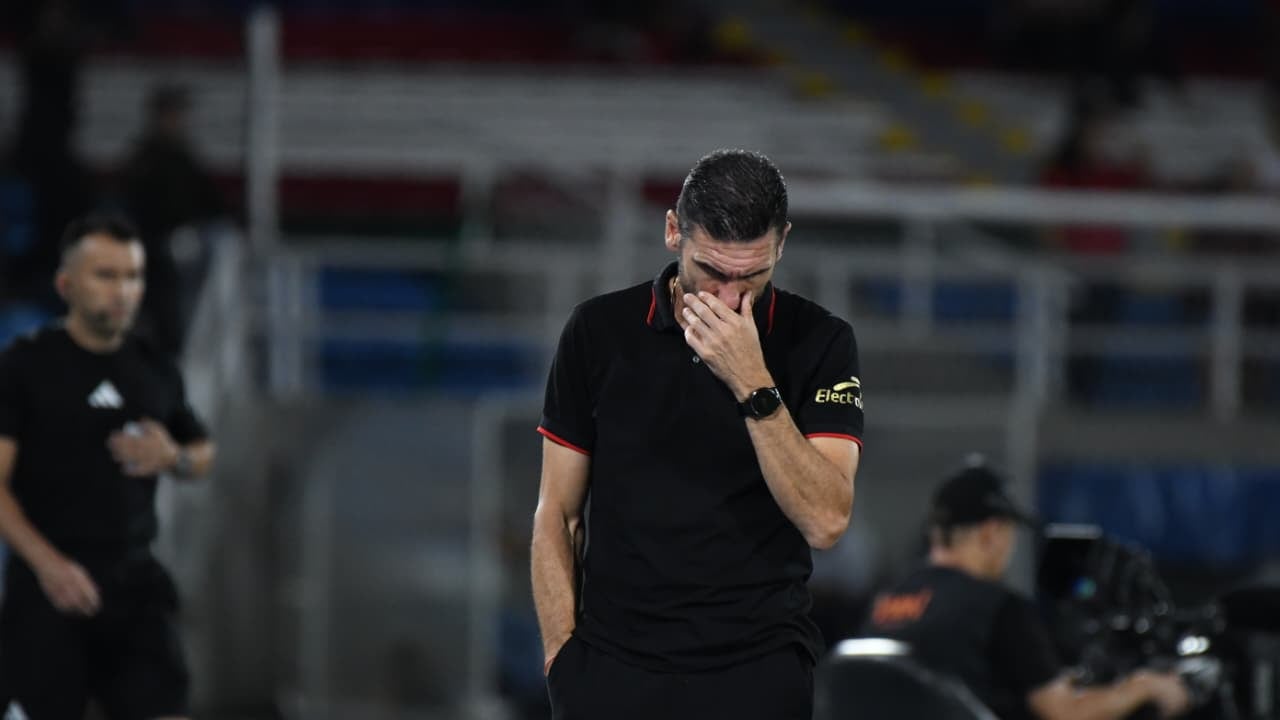 Gabriel Raimondi habló tras el empate ante Atlético Nacional y se mostró desconcertado: “Veníamos perdiendo sangre”