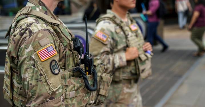 Empezará a ir armada la Guardia Nacional desplegada en Washington