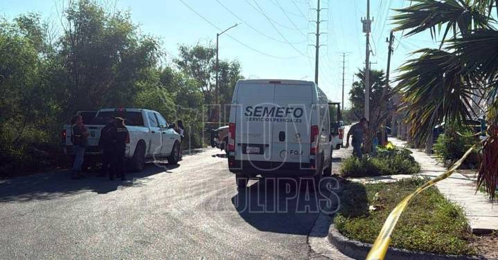 Fallece mujer en el patio de su domicilio en la Vista Hermosa de Reynosa