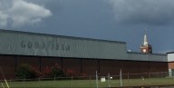 Why are trucks showing up at abandoned Alabama industrial plant that was world’s largest tire producer?