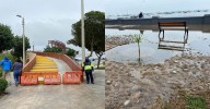 Callao: Anuncian cierre del malecón de La Punta tras oleaje anómalo que inundó la Plaza Grau