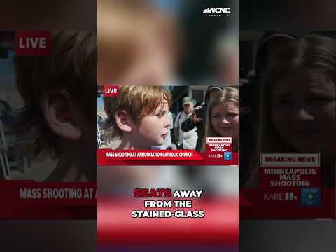 Minneapolis Catholic school mass shooting: Boy recalls what he experienced
