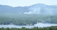 Brush fire in Gilmanton forest claims 2 acres, no injuries