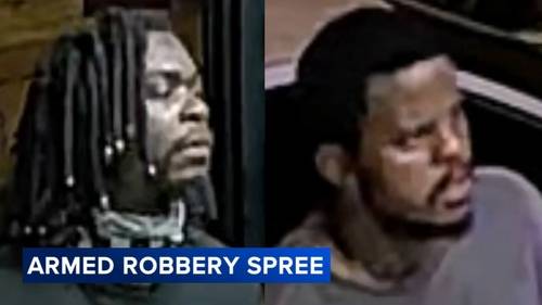 Suspects sought for late-night robbery spree in South Philadelphia