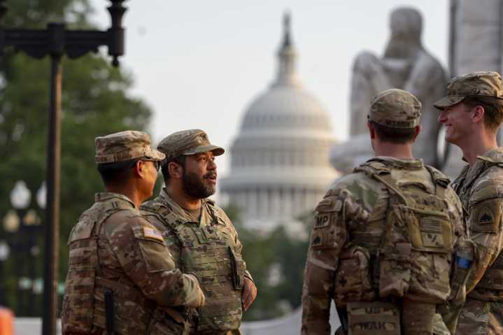 Despite Trump’s tough tone now, things were much worse in Washington when the National Guard was rolled out in 1968
