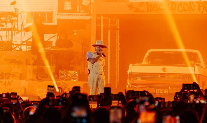 El rapero Nanpa Básico se presenta con éxito en el Movistar Arena de Bogotá