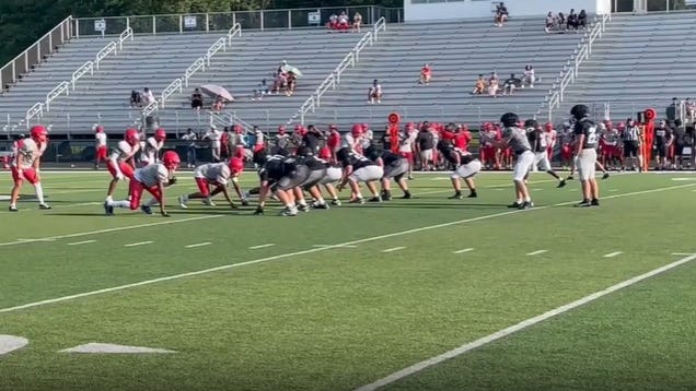 Perry high school football highlights from scrimmage vs. Chaney