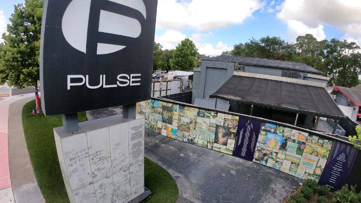 Rainbow crosswalk outside Pulse nightclub removed overnight