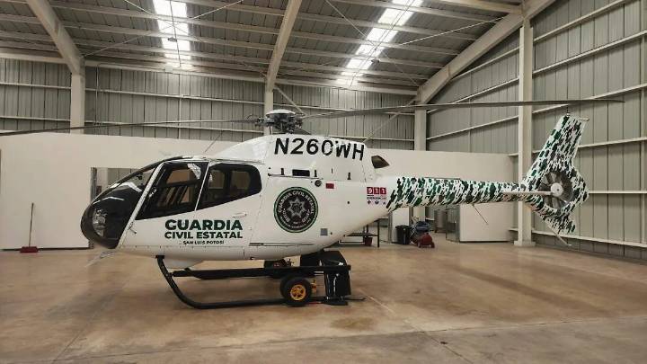 Llegó el nuevo helicóptero de la Guardia Civil Estatal