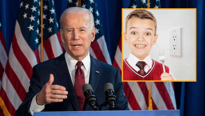 Biden: 'Parents Should Be Supportive Of An 8-Year-Old's Choice To Stick A Fork In An Electrical Outlet'