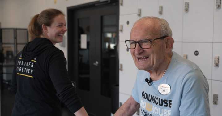 93-year-old Colorado man rows his way to one million meters and a healthy, independent life