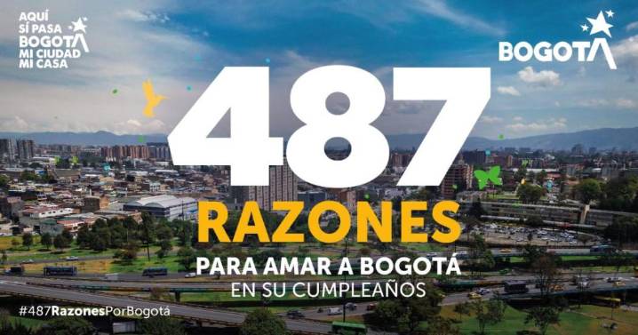 Bogotá cumple 487 años, y los celebra desde la diversidad, el arte, la calle y la memoria