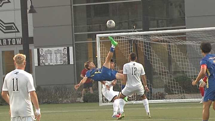 PC Men's Soccer Loses Home Opener On Bicycle Kick Goal