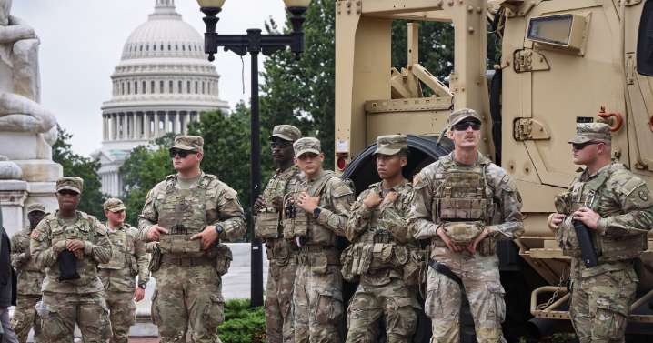 National Guard members on DC streets for Trump's crackdown will soon be armed, military says