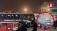 Nuevo atentado con explosivo contra bus de transporte en Carabayllo (FOTOS)