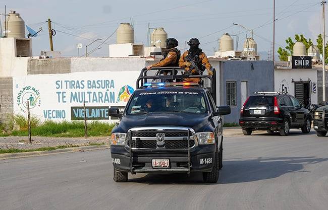 Avanza en Ramos Arizpe estrategia de seguridad con operativos en colonias y ejidos