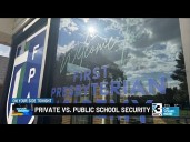 Private vs. public school security