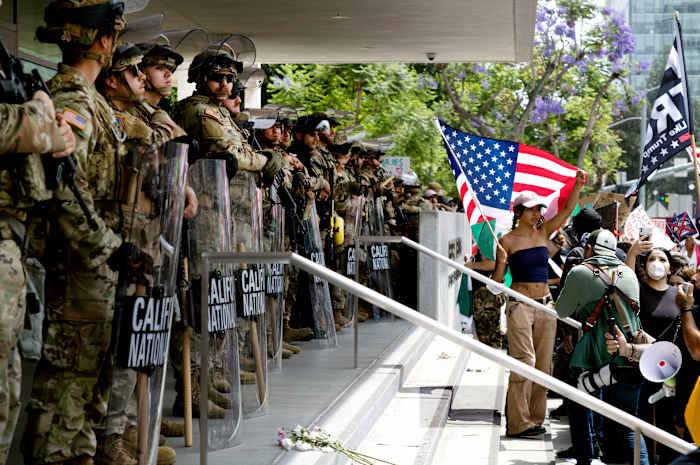 Judge weighs whether Trump violated federal law by deploying National Guard to Los Angeles