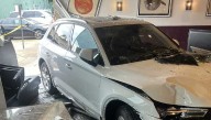 Several injured after SUV crashes into Covington Restaurant
