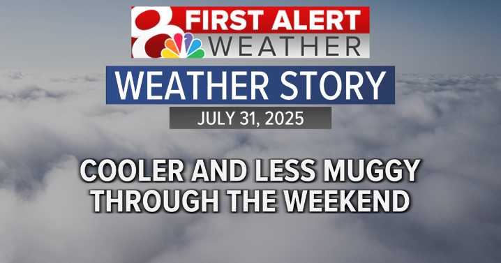 Forecast: Seasonally cool through the weekend