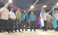 Velada boxística 90 años, en el Gimnasio Municipal de Rio Mayo