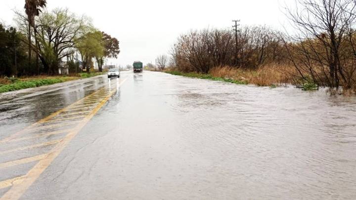 Corte de tránsito en la ruta 33 entre Pujato y la A012 por las intensas lluvias